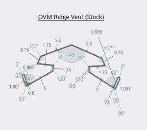 OVM Ridge Vent (Stock)